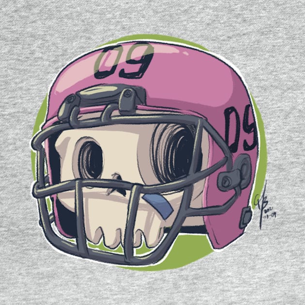 Skull Football by MBGraphiX